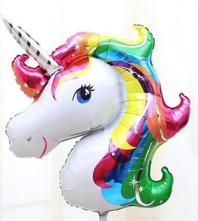 Балон "Еднорог" (Unicorn) /фолио/ - с размер 108 см. х 88 см.