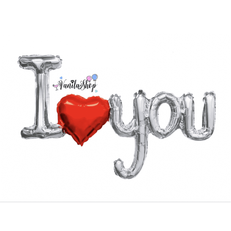 Балон Фолио " I Love You" - 97 см
