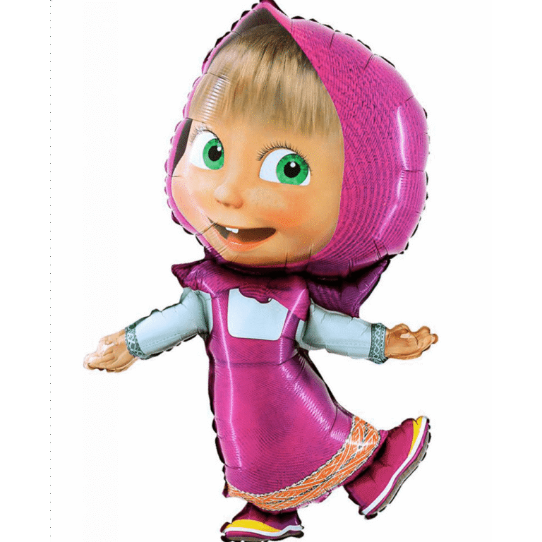 Балон Фолио "Маша и Мечока" (Masha and the Bear) с височина 104 см