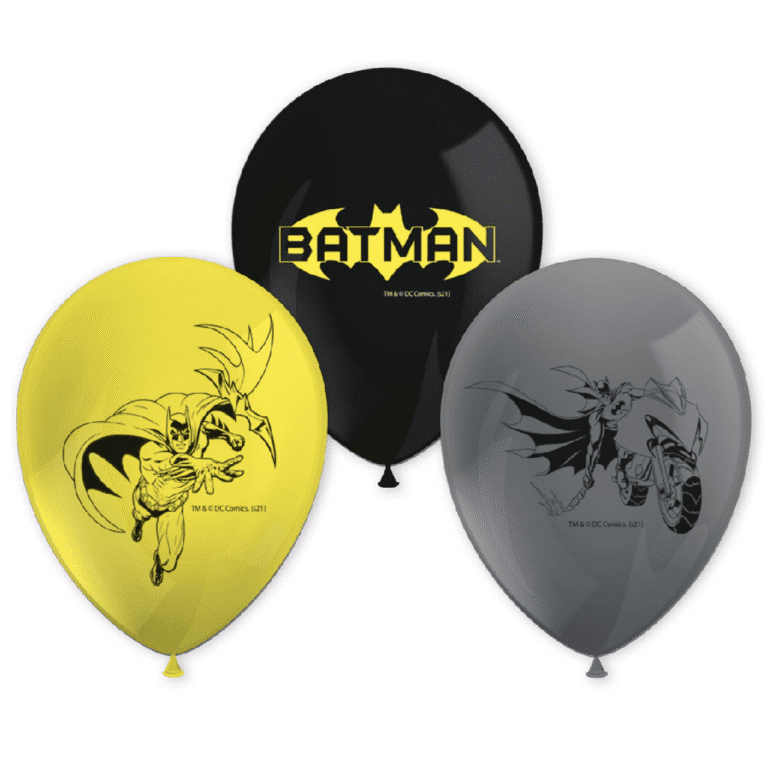 Балони латекс Батман ( Batman ) - 26 см - 8 броя