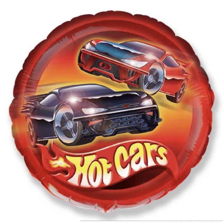 Балон фолио Hot Cars  - The cars - 46 см