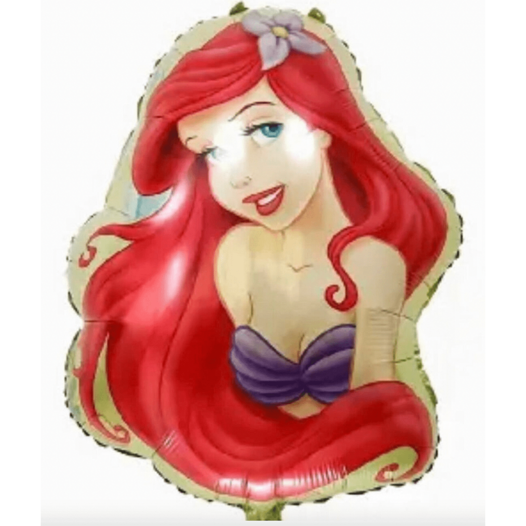 Балон фолио  Русалка (Mermaid) Ариел (Ariel) - 60 см