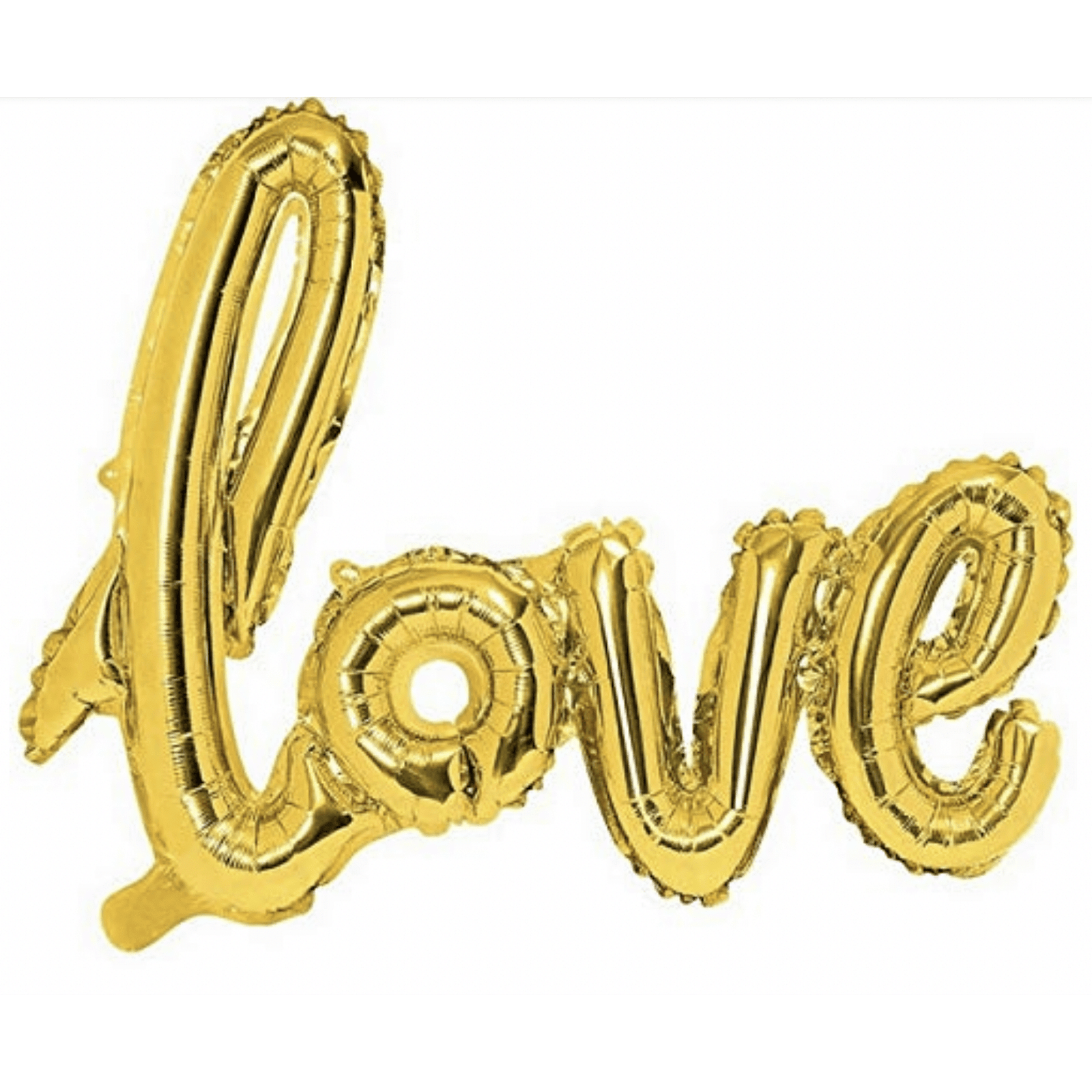 Балон надпис ” LOVE” в злато  – 102  х 65 см