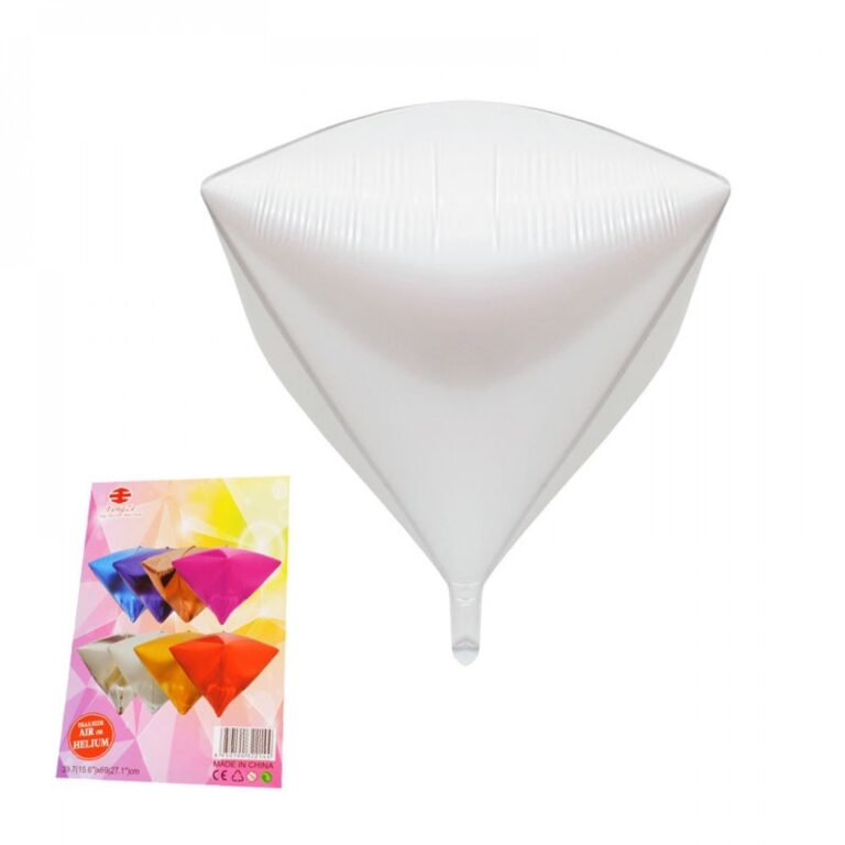 Балон от фолио - ПИРАМИДА (сребро)