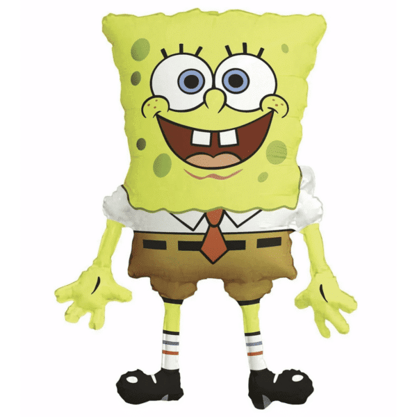 Балон Спондж Боб (Sponge bob) - 35 см + дръжка