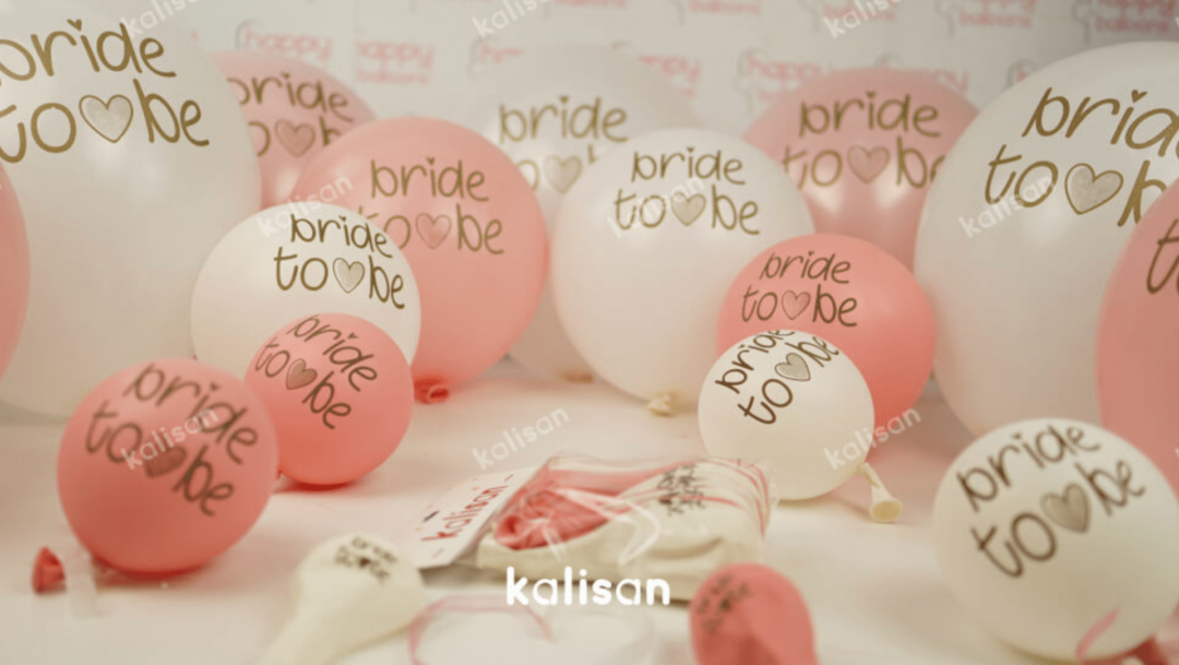 Балони "Bride To Be" - 5 броя - 30 см - Image 10