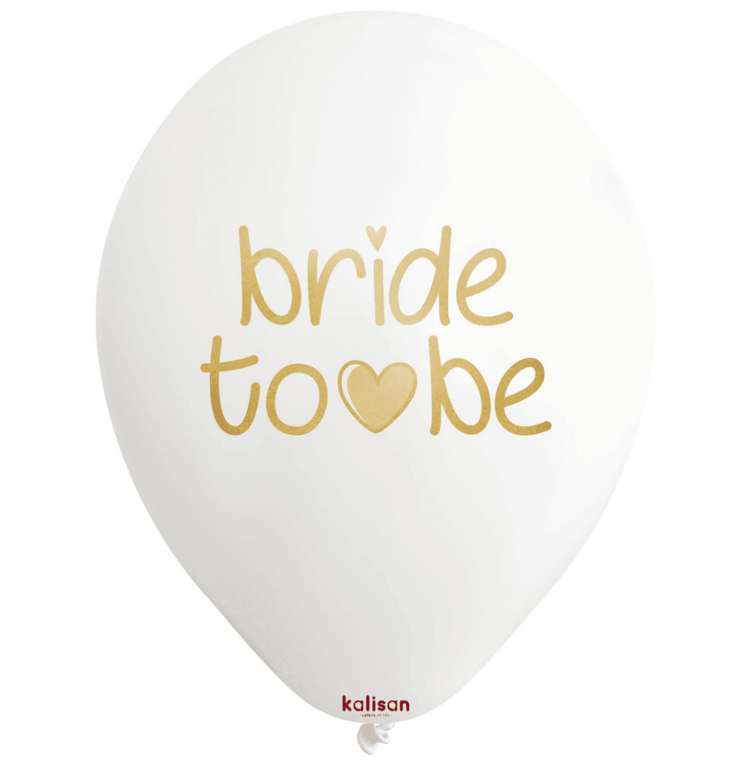 Балони "Bride To Be" - 5 броя - 30 см - Image 9