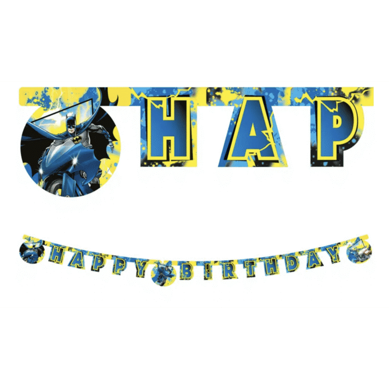 Банер Happy Birthday - Батман ( Batman) - 2 метра