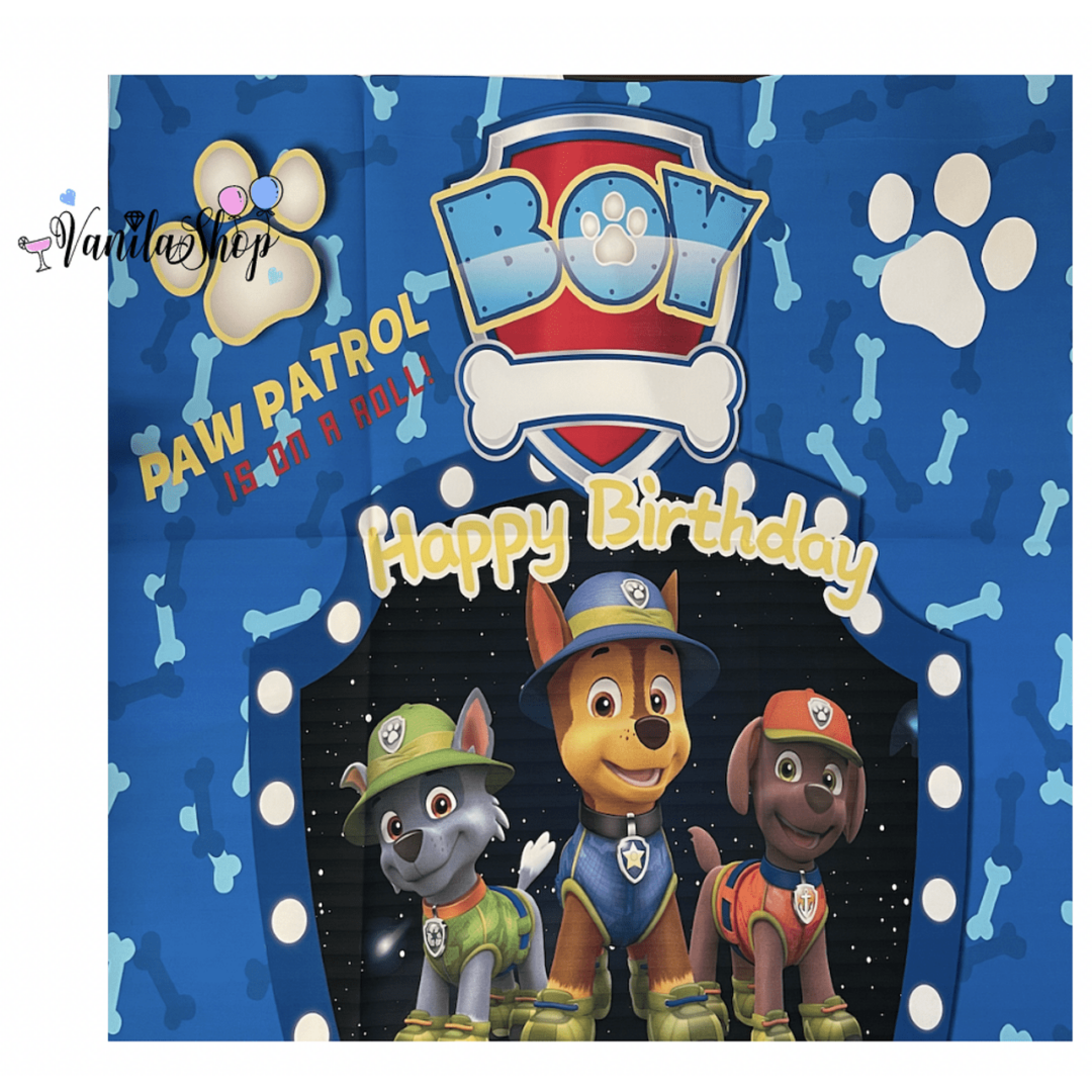 Балони Пес Патрул /Paw Patrol/ - 60 броя + плакат + арка и помпа - Image 2