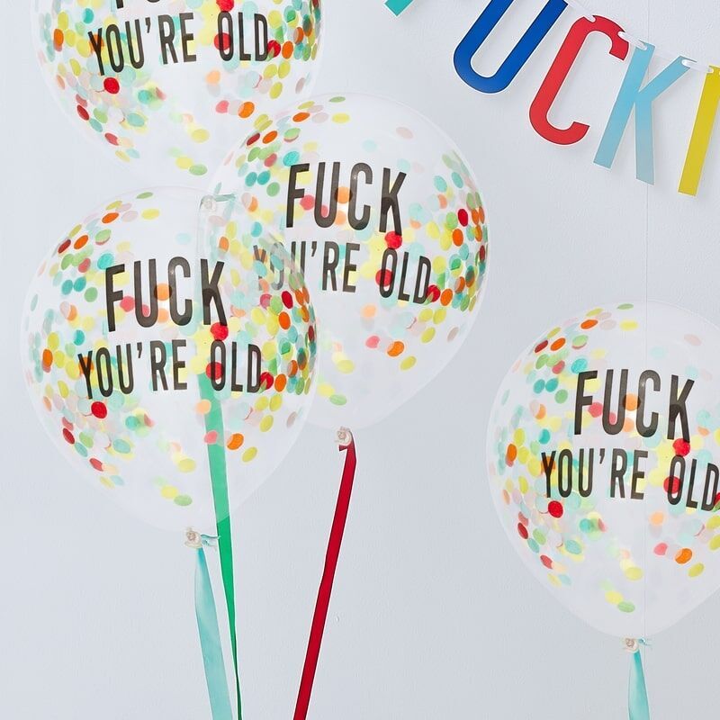 Fuck!! You're old