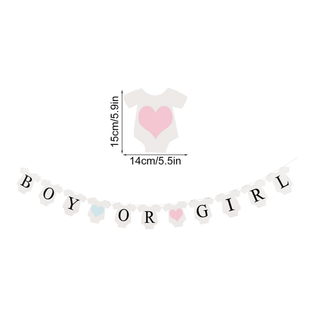 Банер за Разкриване полът на бебето - Boy or Girl - Image 2