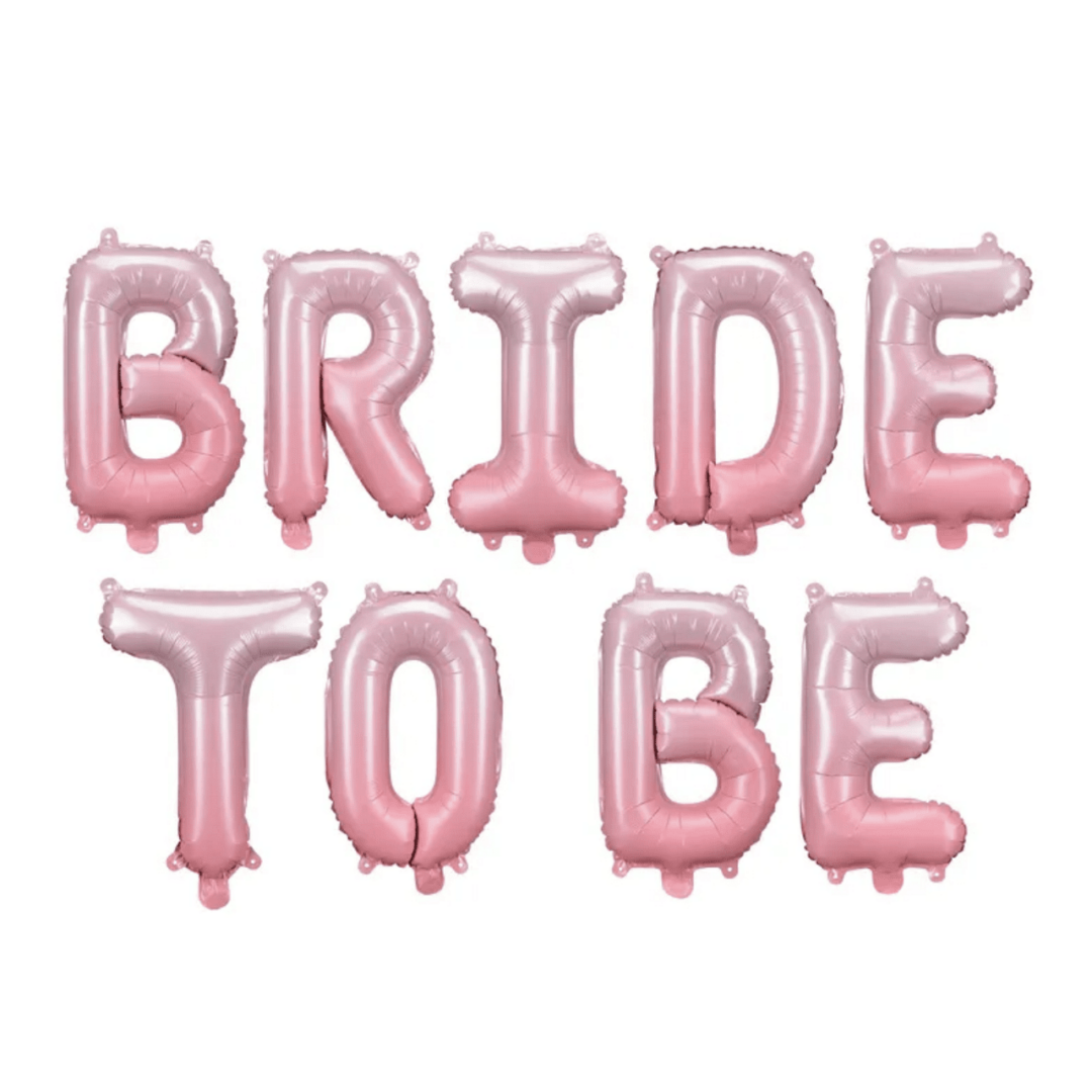 Фолиев Балон Bride To Be - 350 x 45 см розово злато