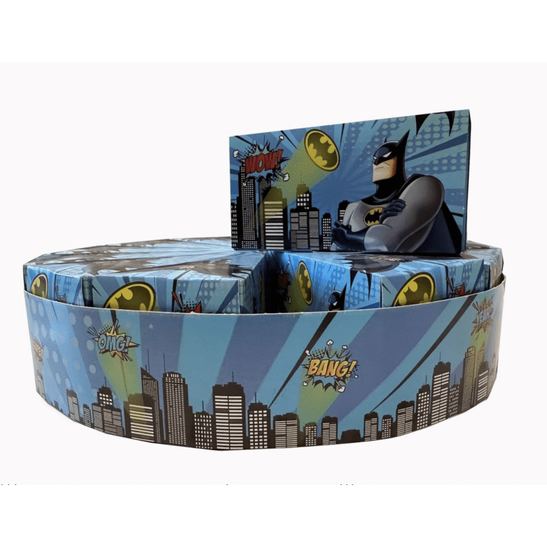 Картонена торта Батман (Batman) - 13 парчета