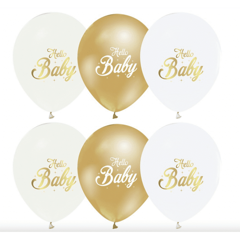 Комплект балони  HELLO BABY  30 см -  5 броя
