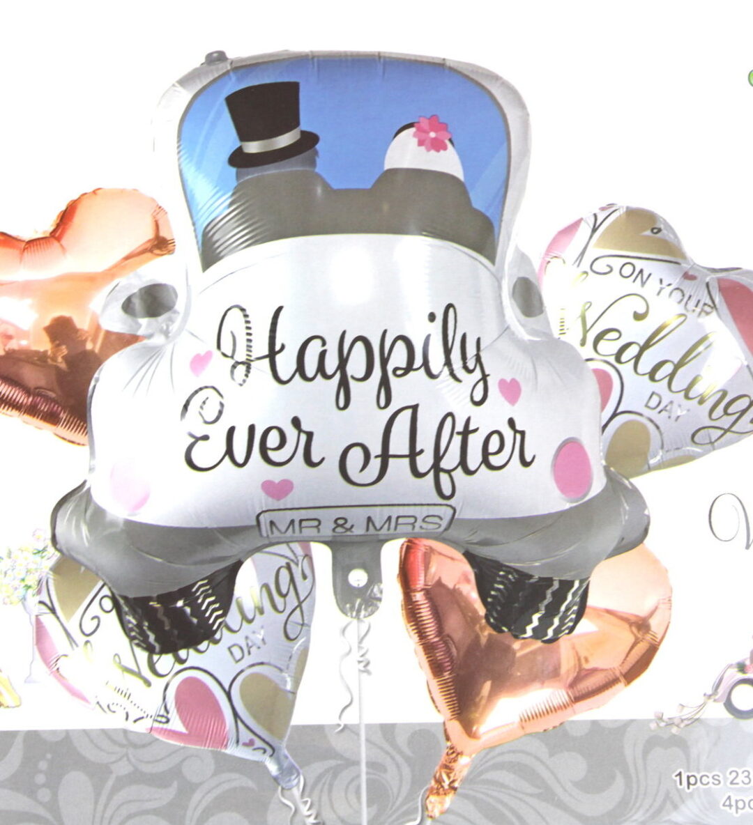 Комплект балони " HAPPILY EVER AFTER" - Image 2