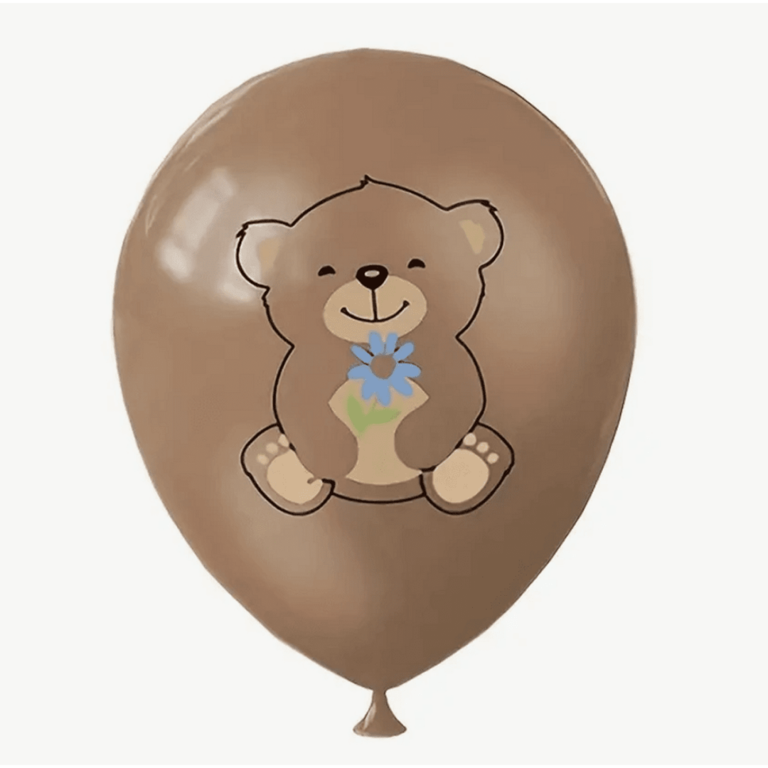 Комплект Балони Мечета латекс - 10 броя (Teddy Bear) - Image 3