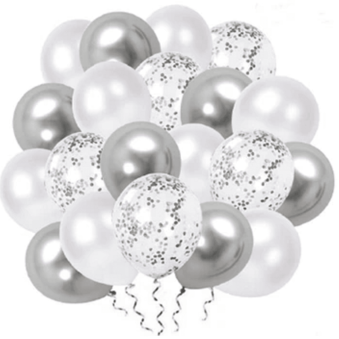 Комплект балони с конфети - 20 броя