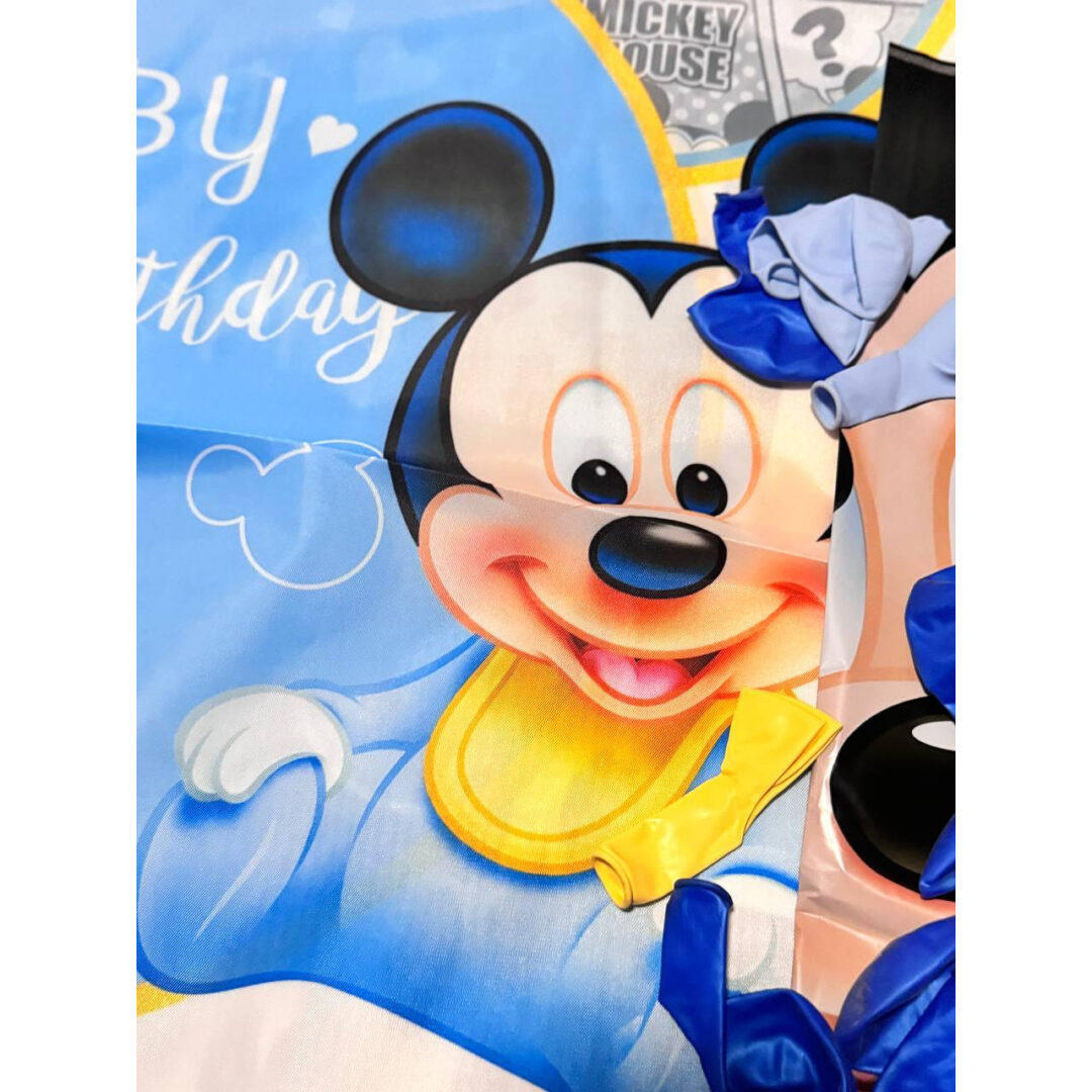 Комплект  Мики Маус (Mickey Mouse) - бебе  |  50 броя арка + помпа - Image 4