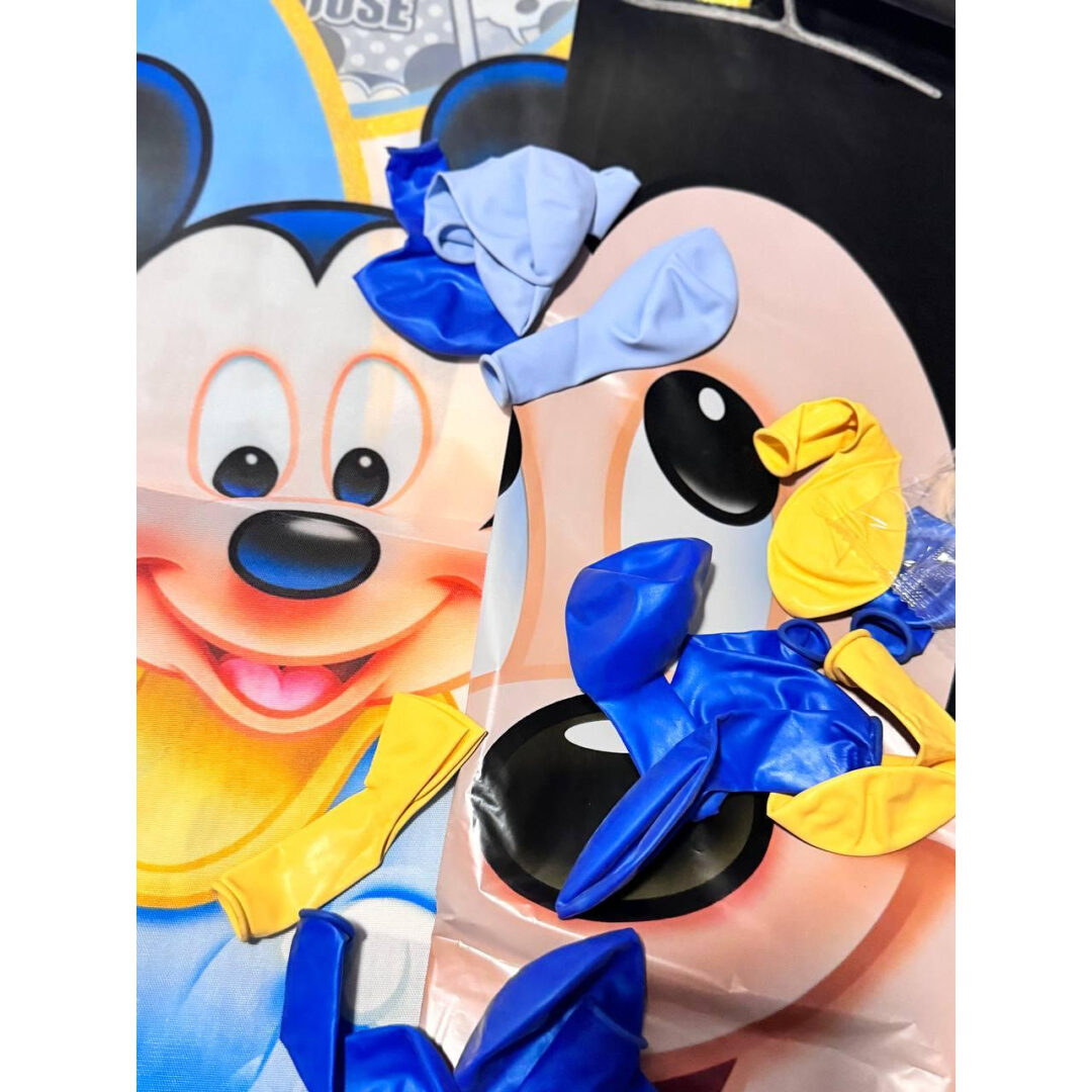 Комплект  Мики Маус (Mickey Mouse) - бебе  |  50 броя арка + помпа - Image 5