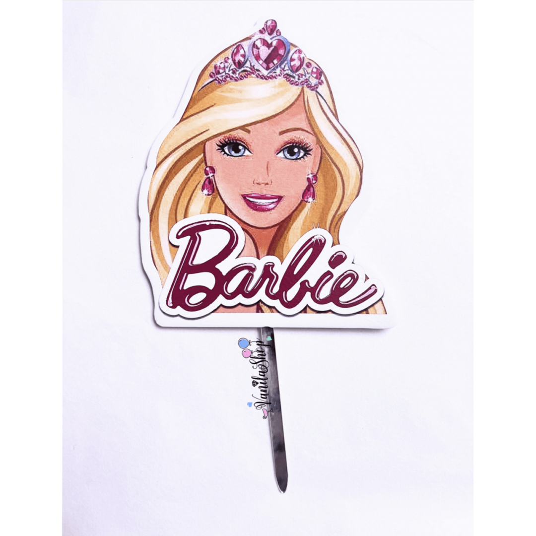 Топер за Торта Барби ( Barbie)  - 18 см - Image 2