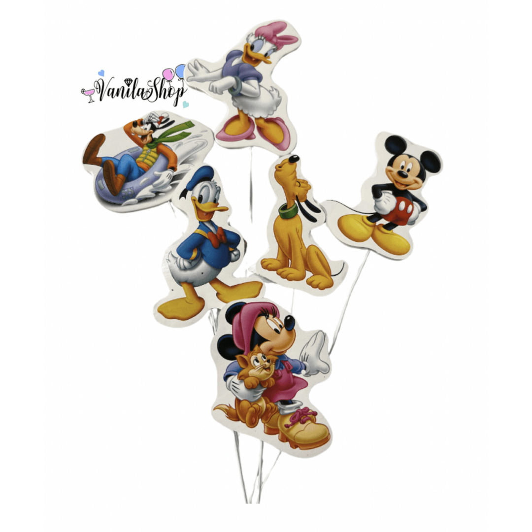 Комплект топери Disney Minnie & Mickey Mouse - Мини и Мики Маус – 6 броя - Image 2