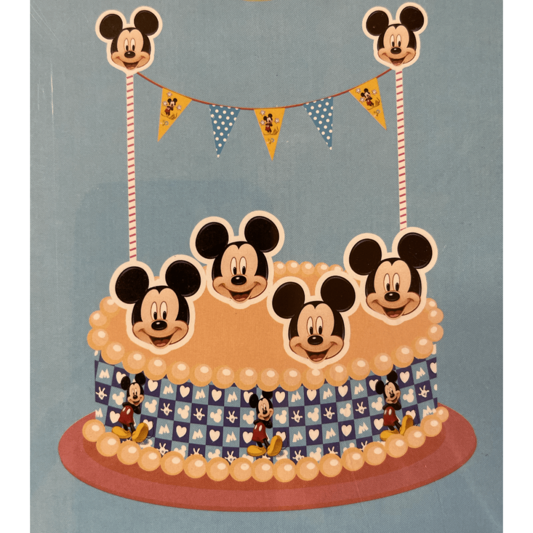 Комплект Украса за торта Мики Маус (Mickey Mouse) - Image 3