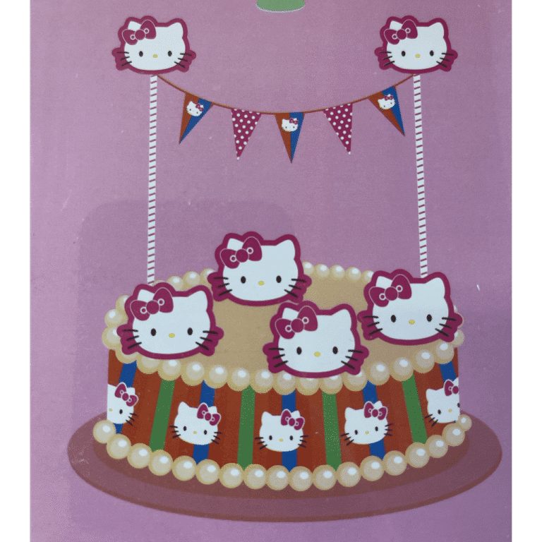 Комплект Украса за торта Кити (Hello Kitty)