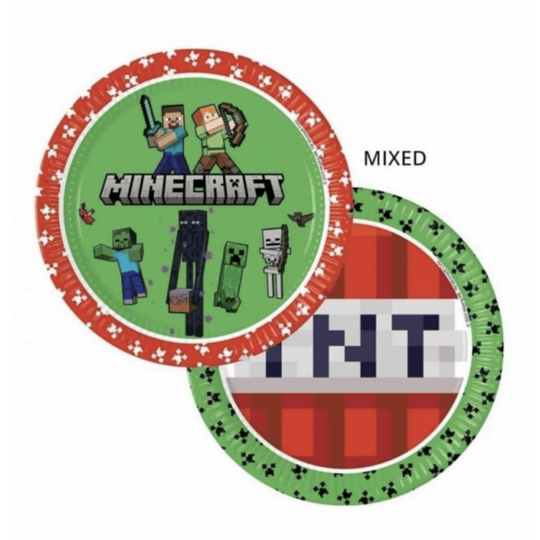 Майнкрафт Чинии ТНТ (Minecraft TNT ) - 8 броя - 23 см