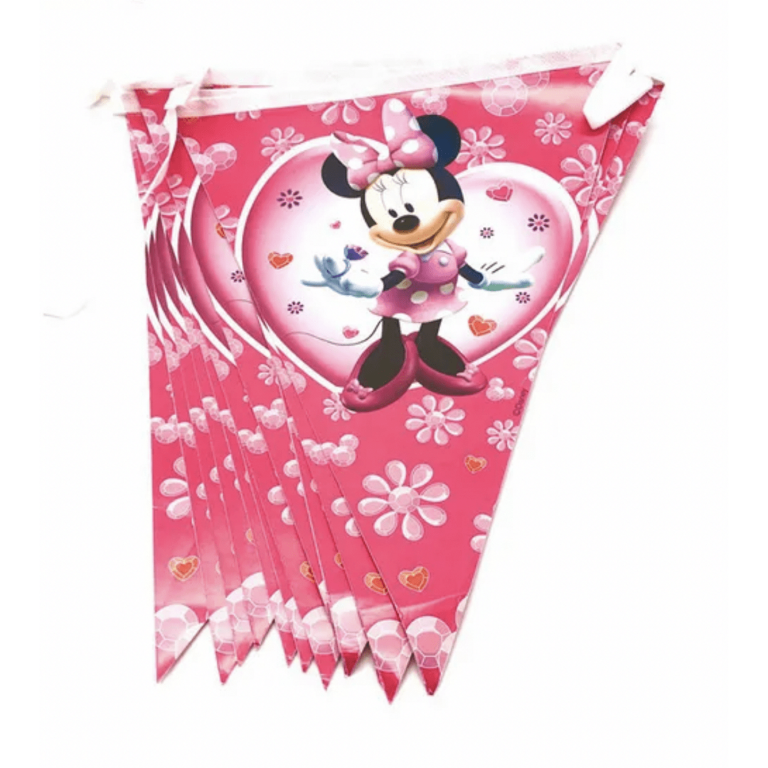 Банер флагчета за декорация Мини Маус ( Minnie Mouse )  - 2 м - Image 2