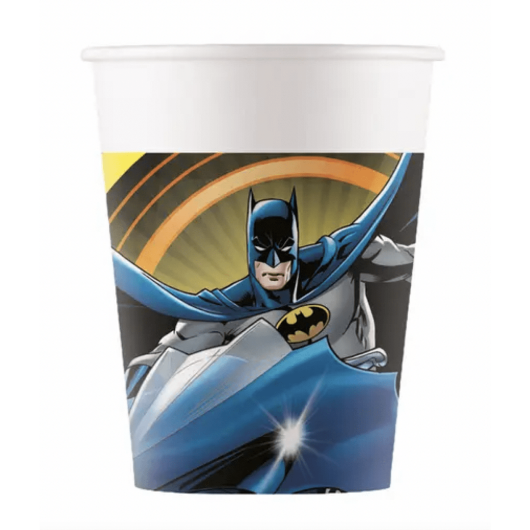 Парти чаши Батман (Batman) -  8 броя - 200 мл