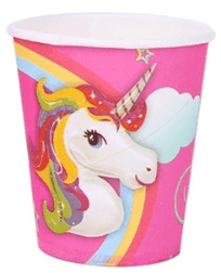 Парти чаши Еднорог (Unicorn) - 10 броя