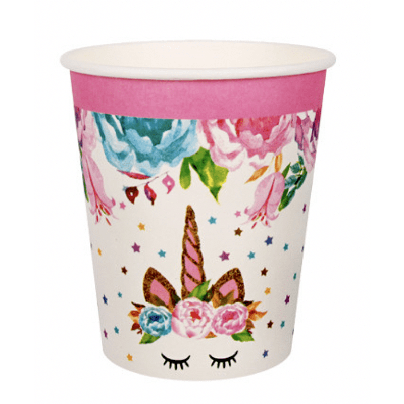 Парти чаши Еднорог (Unicorn) - 10 броя