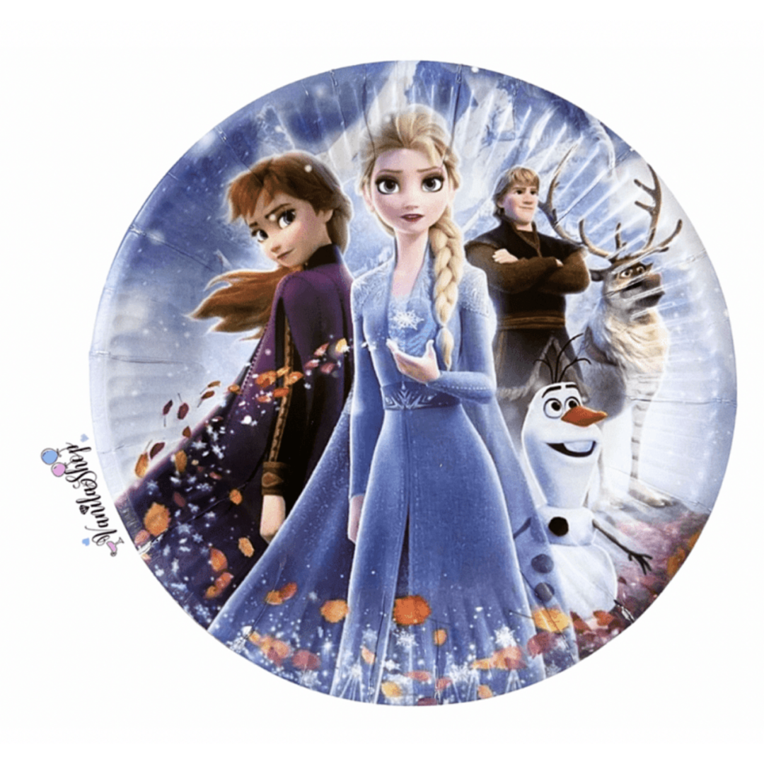 Парти Чинии Замръзналото Кралство ( Frozen ) - 10 броя - Image 2