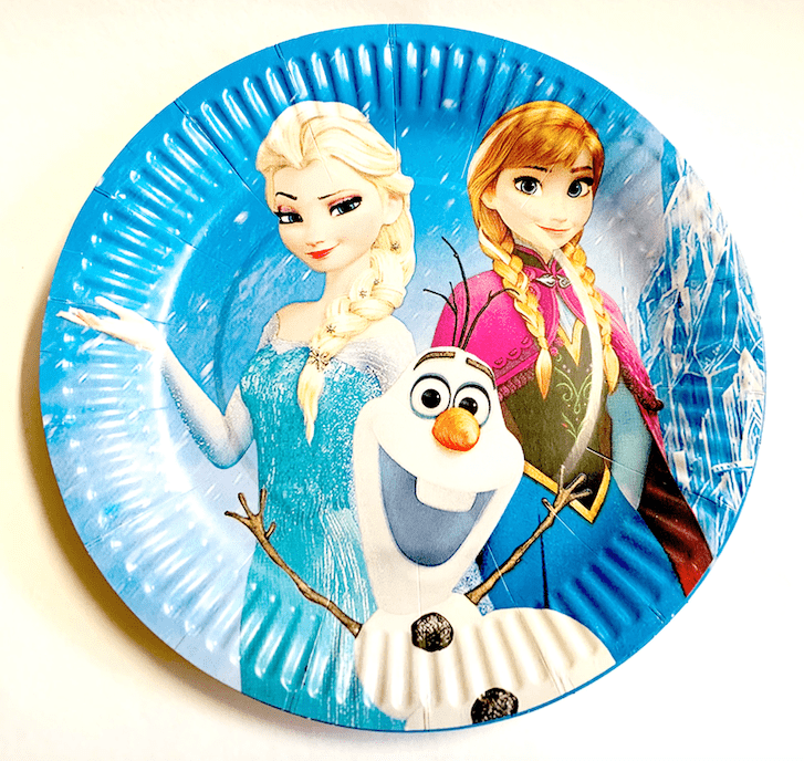 Парти Чинии Замръзналото Кралство ( Frozen ) - 10 броя