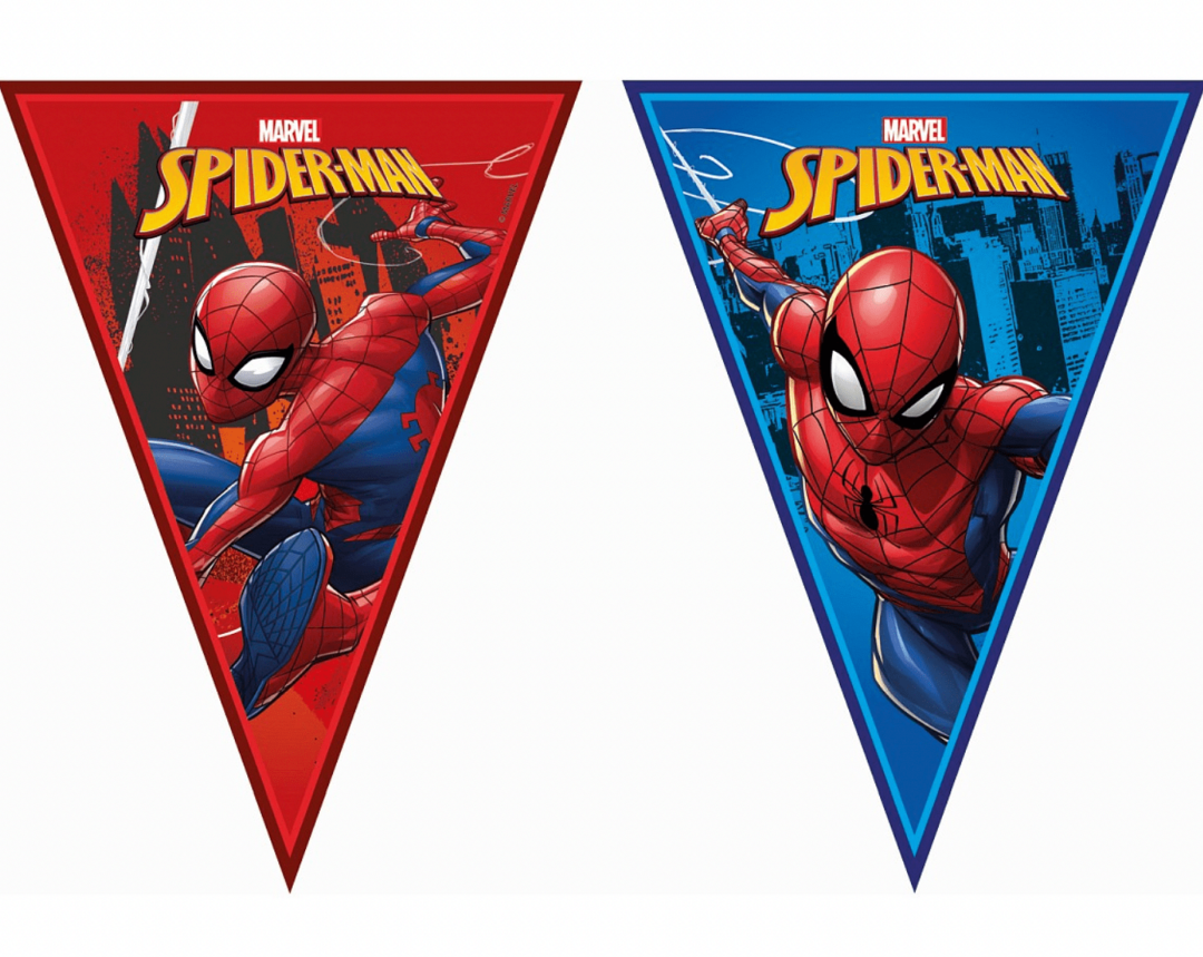 Парти Флагове Спайдърмен (Spiderman) - 9 броя