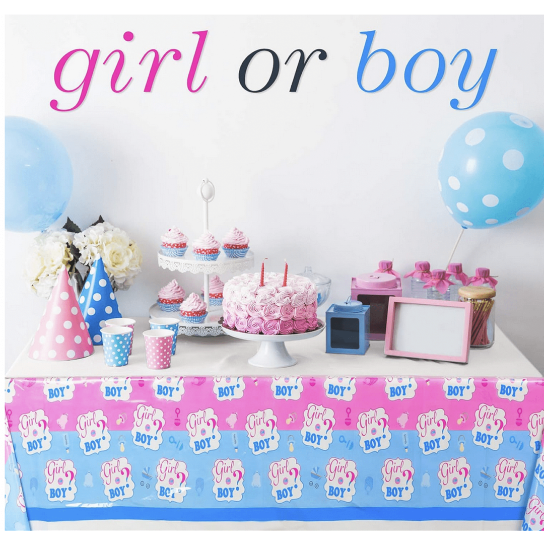 Парти покривка  Boy or Girl - 108 х 180 см - Image 3