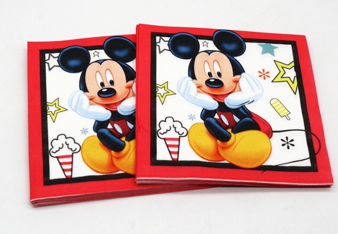 Парти Салфетки -  Мики Маус (Mickey Mouse ) - 20 броя - Image 7