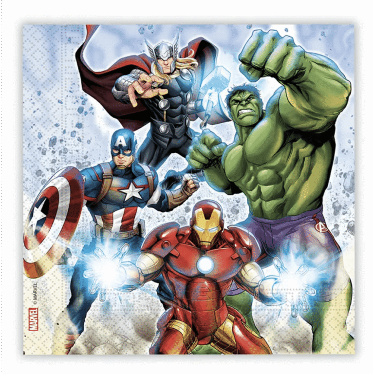 Парти Салфетки Отмъстителите  (Avengers ) - 20 броя