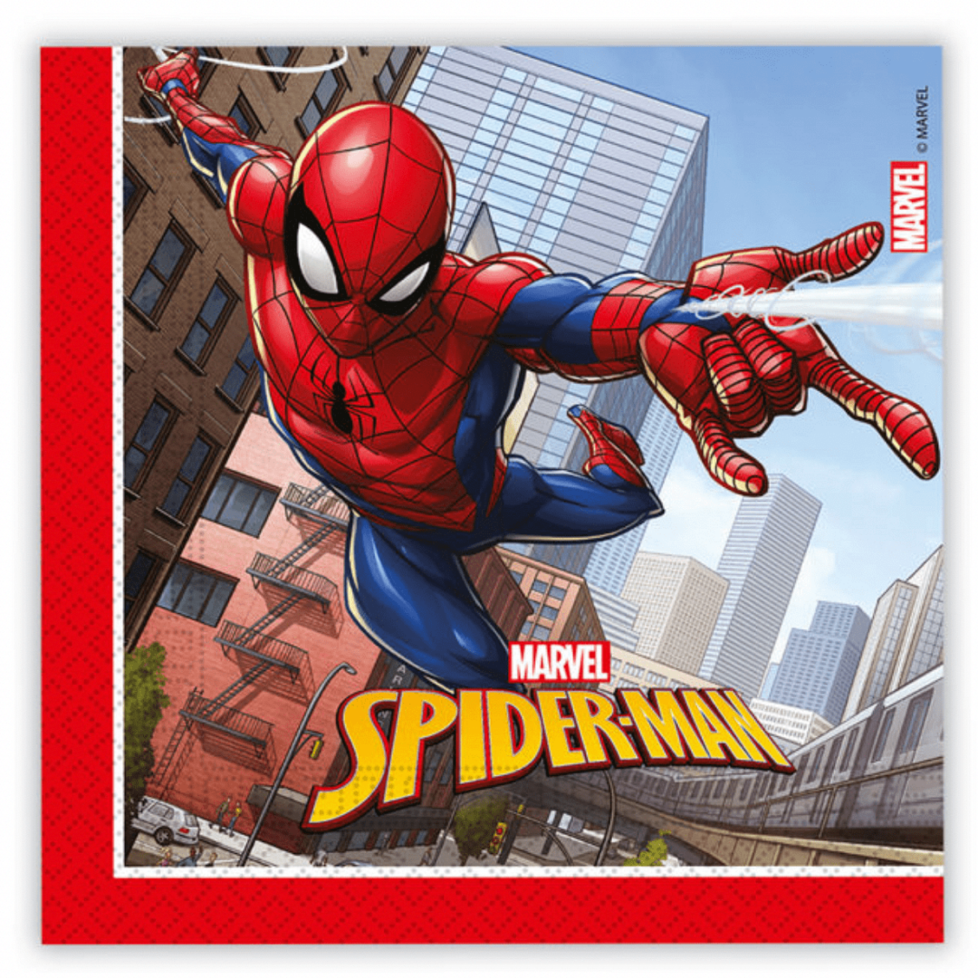 Парти салфетки Спайдърмен (Spiderman) - 20 броя