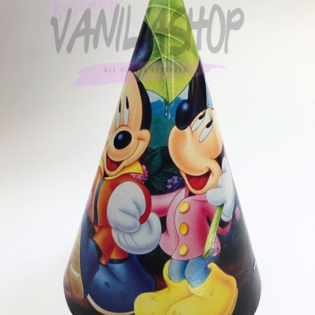 Парти шапки Мини и Мики Маус  (Minnie and Mickey Mouse)
