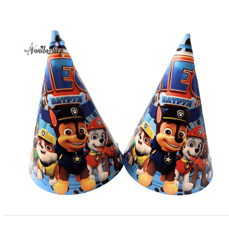 Парти шапки Пес Патрул (Paw Patrol