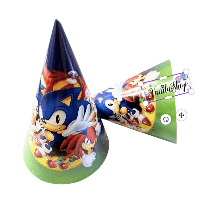 Парти шапки Соник (Sonic)