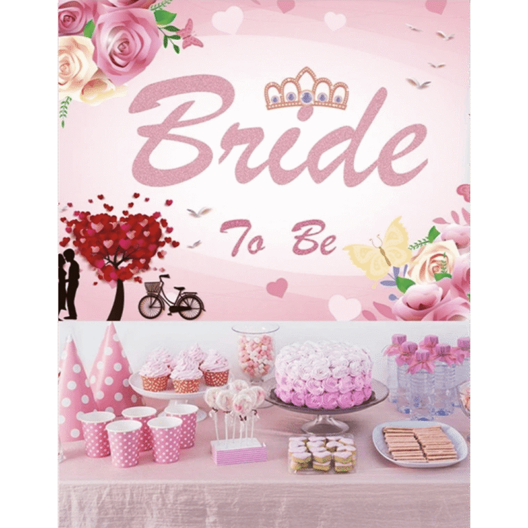 Плакат за украса и снимки Bride To Be - 180 х 110 см