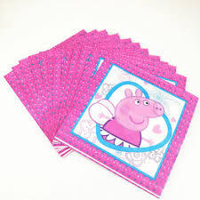 Салфетки Пепа Пиг ( Peppa Pig) - 20 броя- 33 х 33 см
