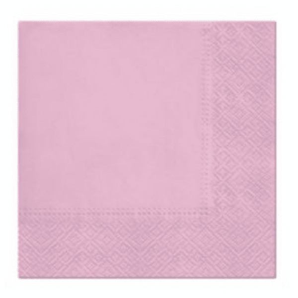 Салфетки розови  - 20 броя