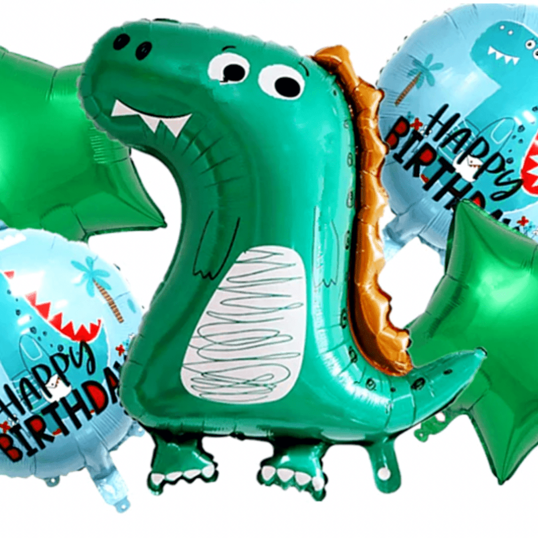 Сет от 5 балона "Динозавър" Dino