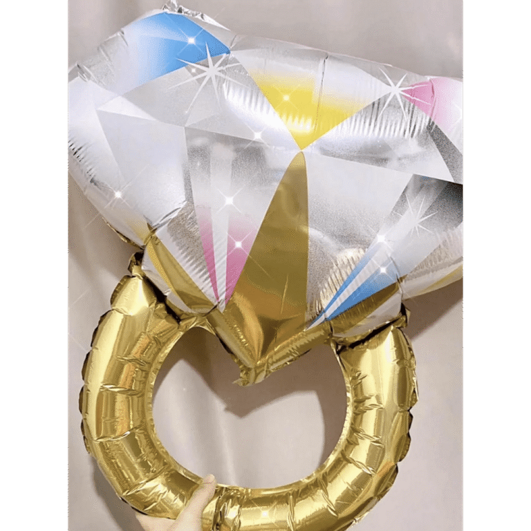 Сватбен пръстен балон в злато - "Gold Ring"