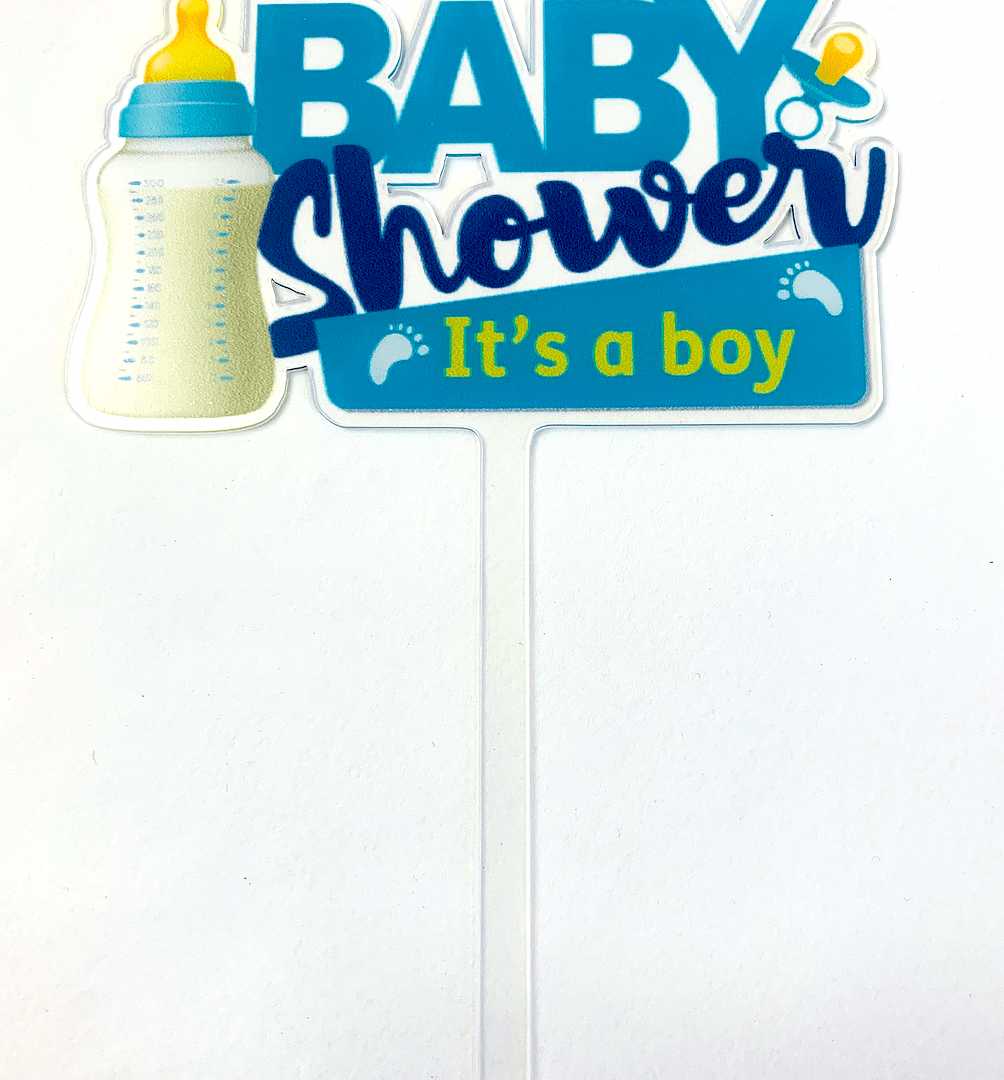 Топер  Baby Shower - It's a Boy