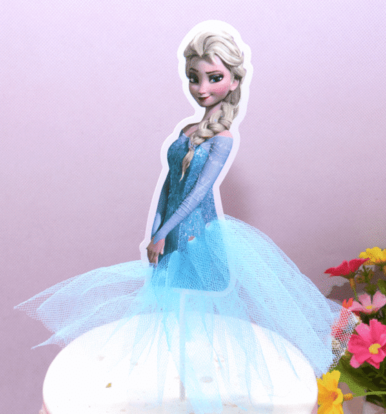 Топер за торта Замръзналото кралство (Frozen)