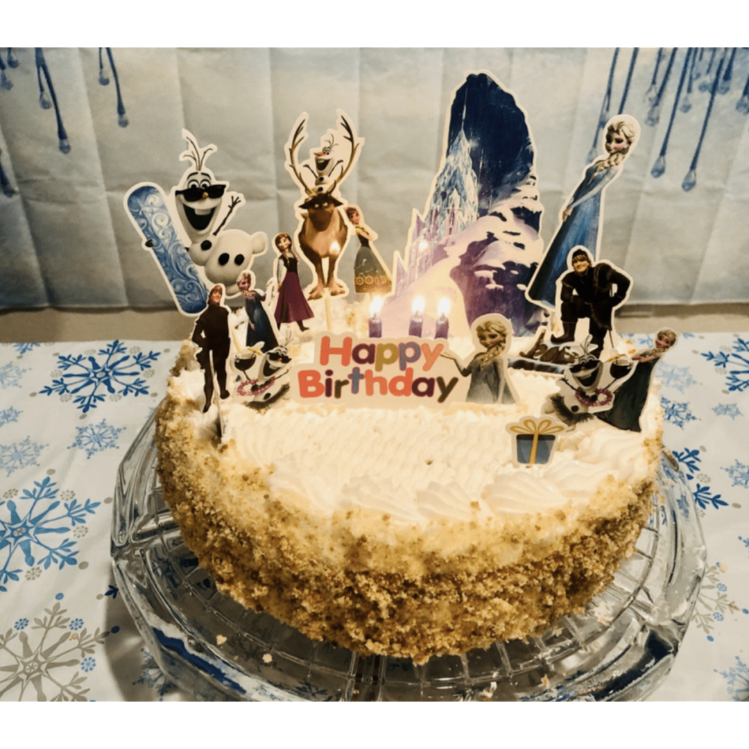 Топери за торта Замръзналото кралство (Frozen) - 9 броя - Image 5